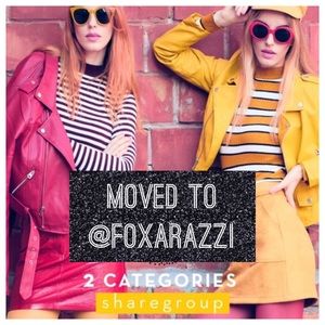 👯‍♀️We’ve Moved! Go to @foxarazzi/ Wed open
